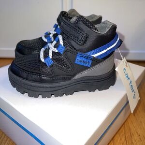 Carter's Toddler and Little Kid Boys Boot, Black Toddler  Size 5